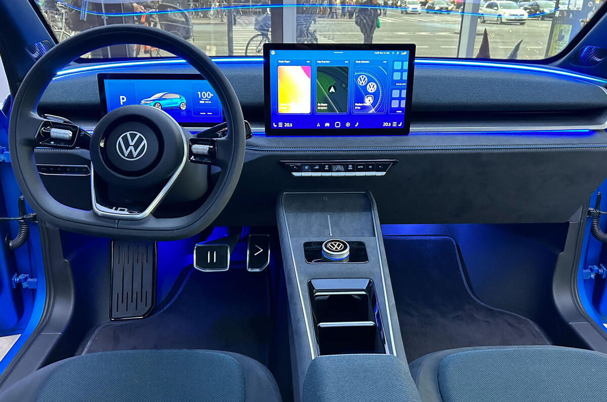 VW ID2all interior VW ID2all interior