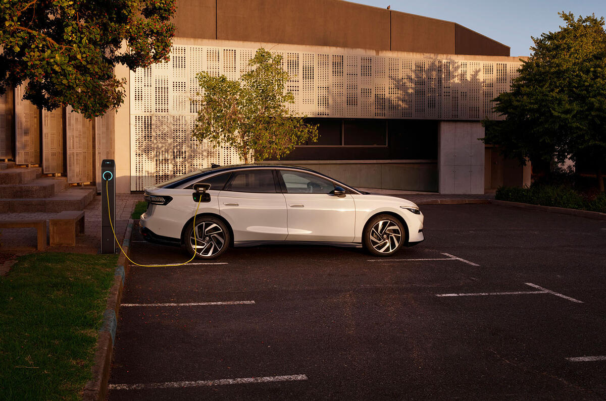 VW ID 7 from distance