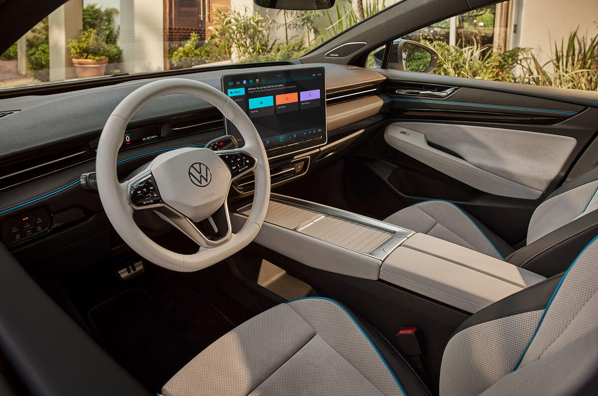 VW ID 7 front interior