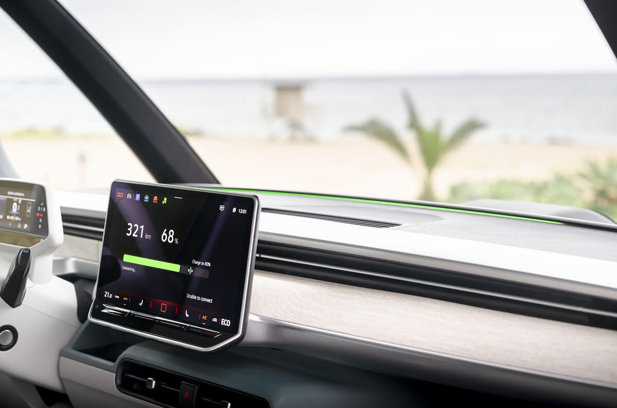 VW ID Buzz LWB infotinament