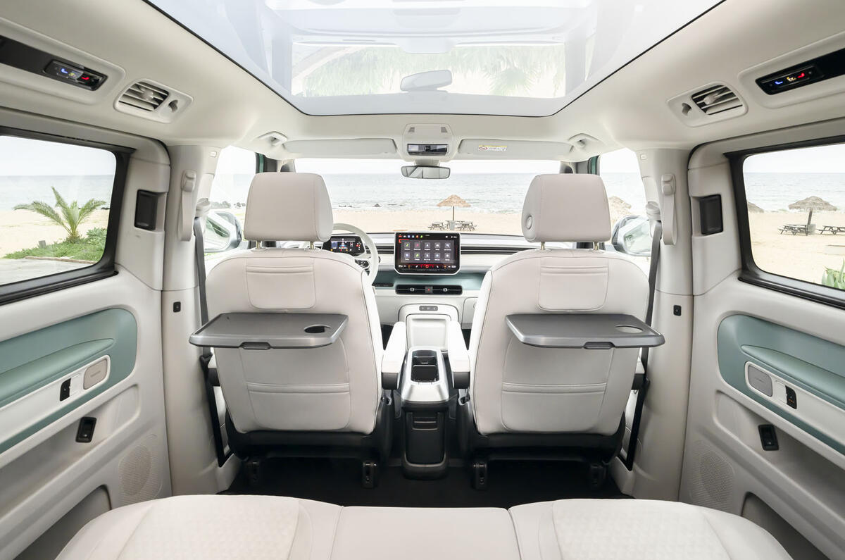 VW ID Buzz LWB tables