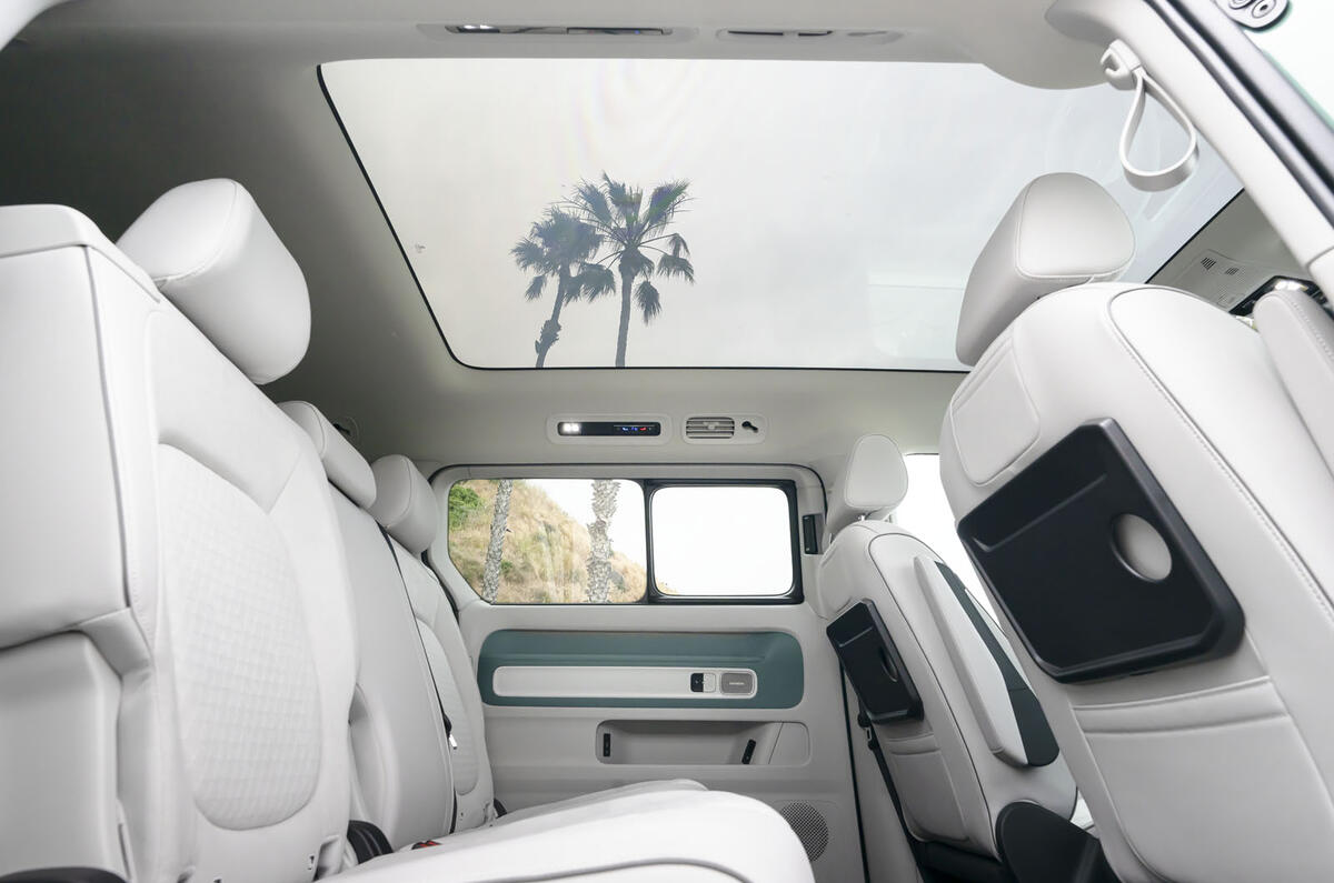 VW ID buzz second row of seats