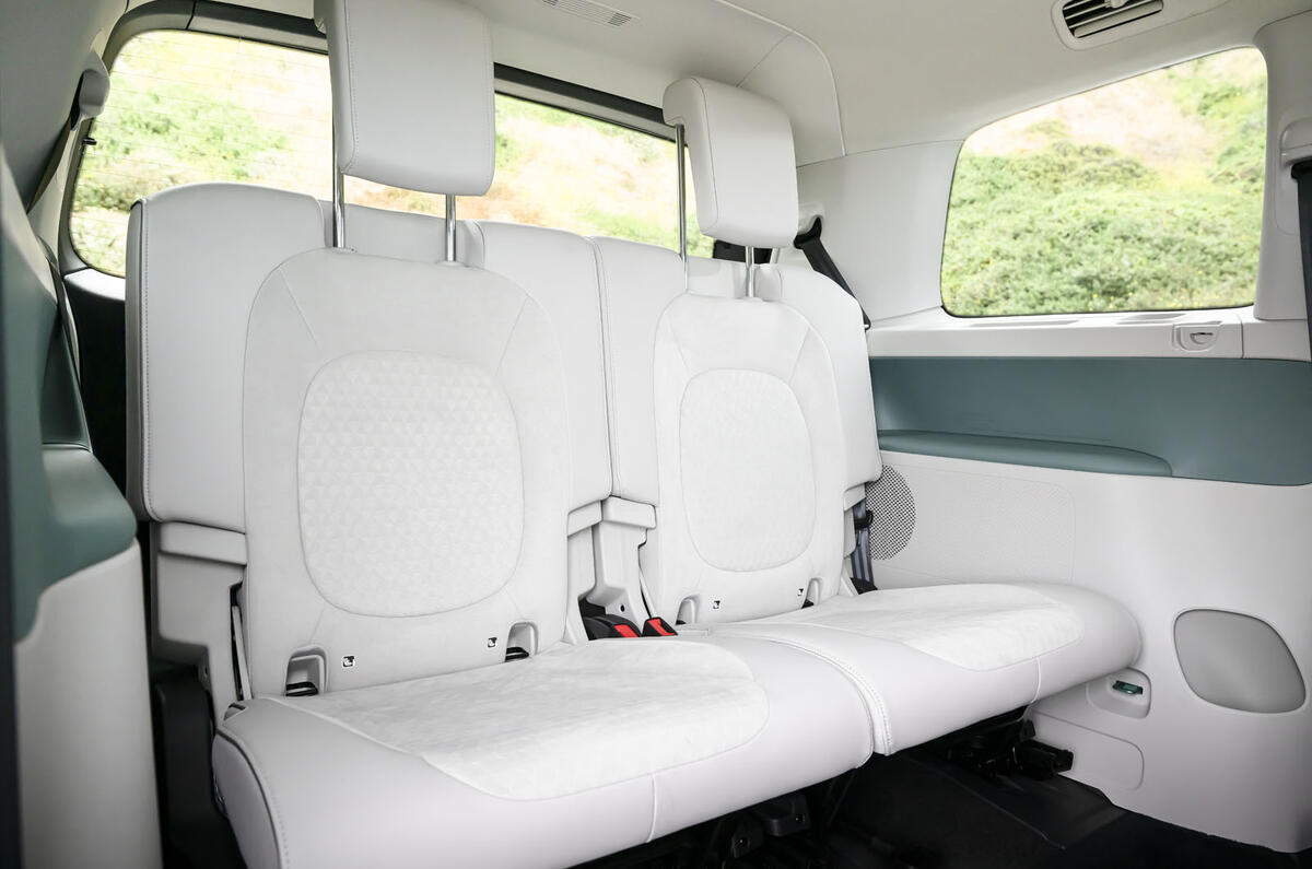 VW ID Buzz third row of seats