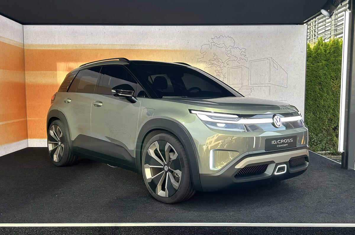 VW ID Cross front 3:4
