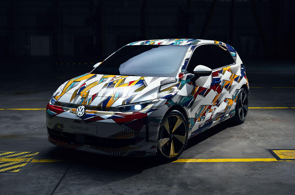 VW ID POLO front 3:4