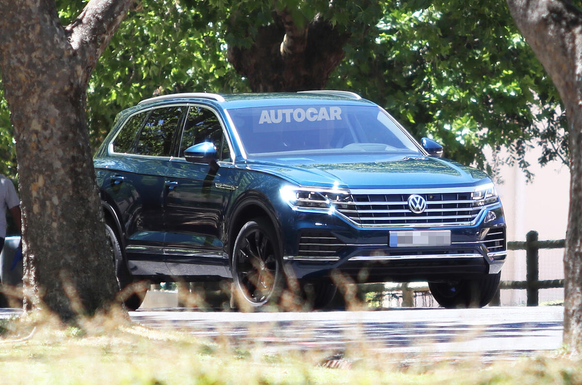 Next Volkswagen Touareg styling revealed ahead of official debut