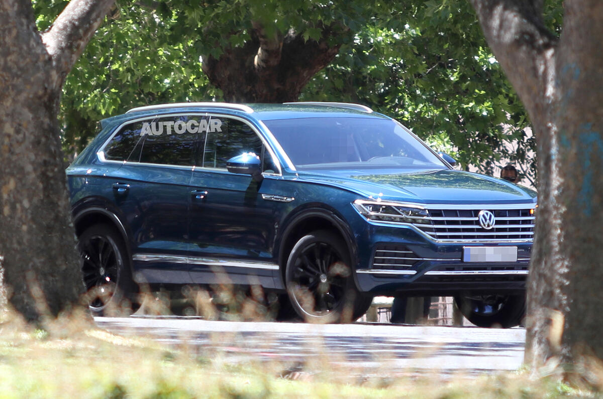 Next Volkswagen Touareg styling revealed ahead of official debut
