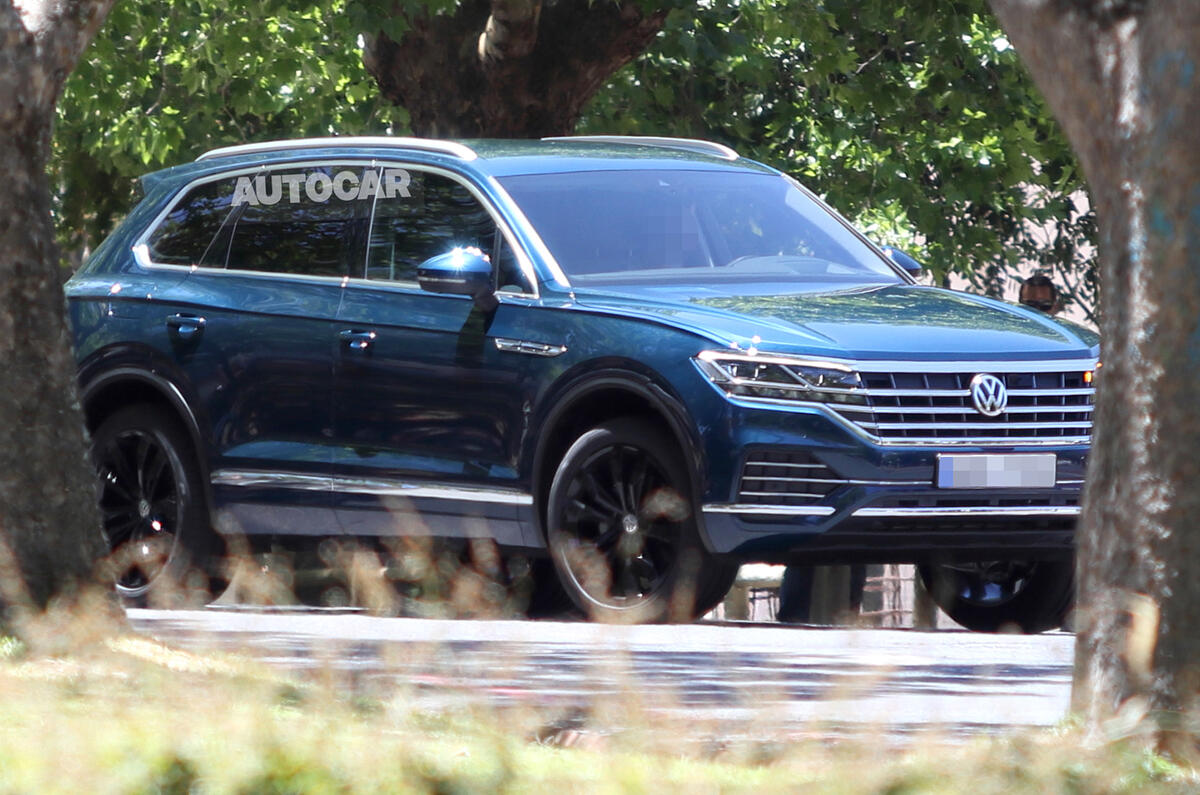Next Volkswagen Touareg styling revealed ahead of official debut