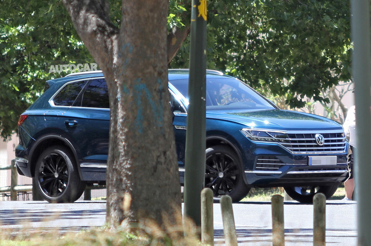 Next Volkswagen Touareg styling revealed ahead of official debut