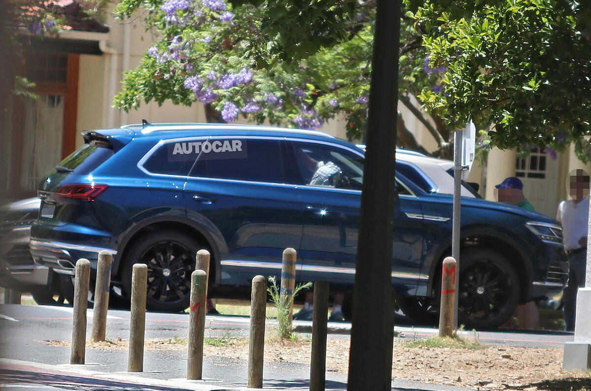 Next Volkswagen Touareg styling revealed ahead of official debut