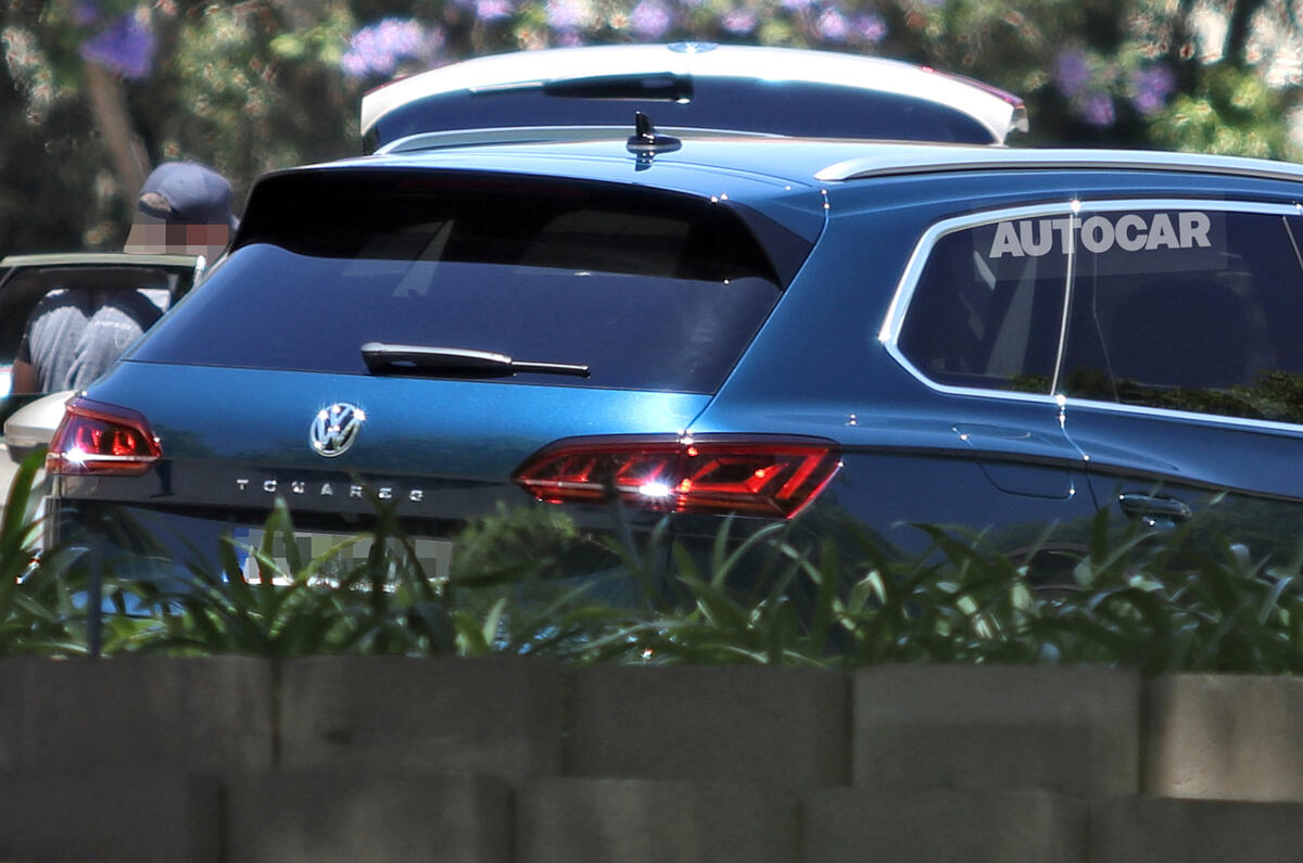 Next Volkswagen Touareg styling revealed ahead of official debut