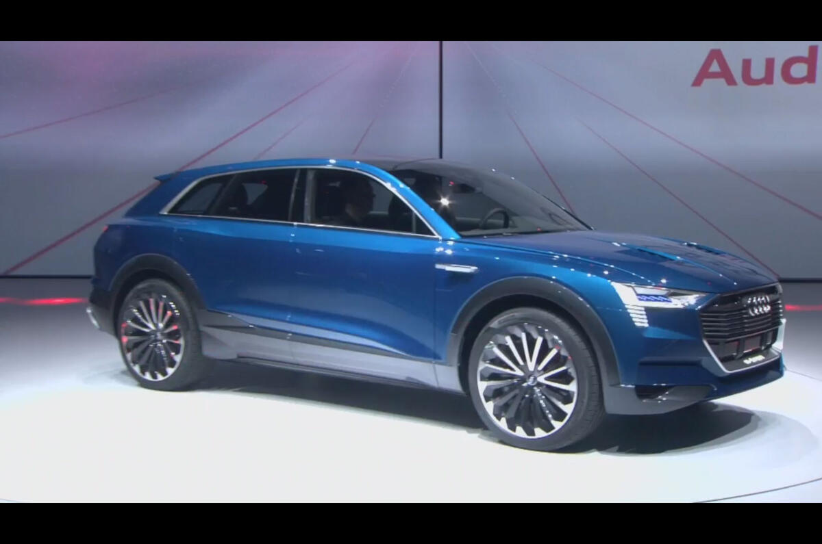 Audi e-tron quattro concept Audi e-tron quattro concept