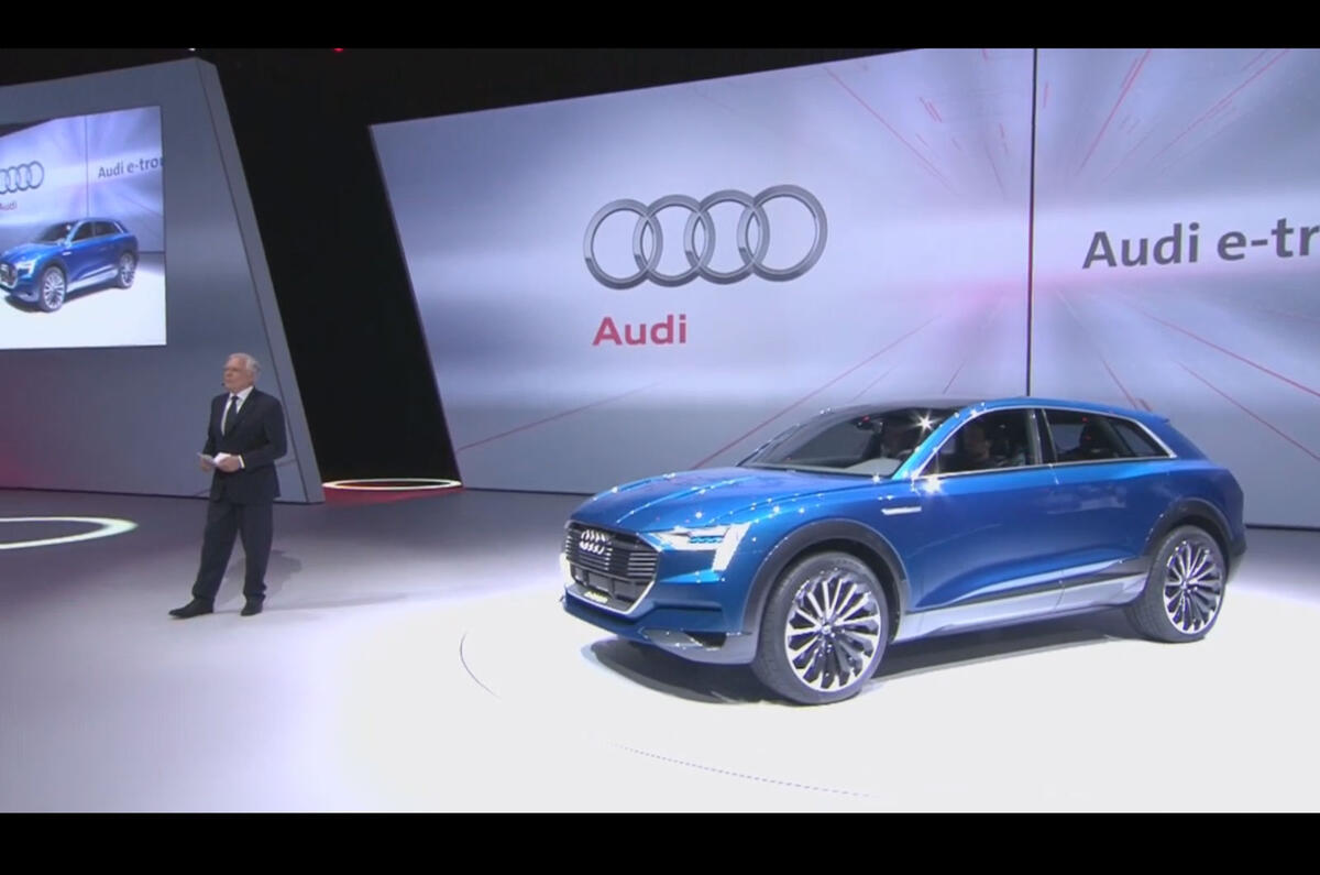 Audi e-tron quattro concept Audi e-tron quattro concept