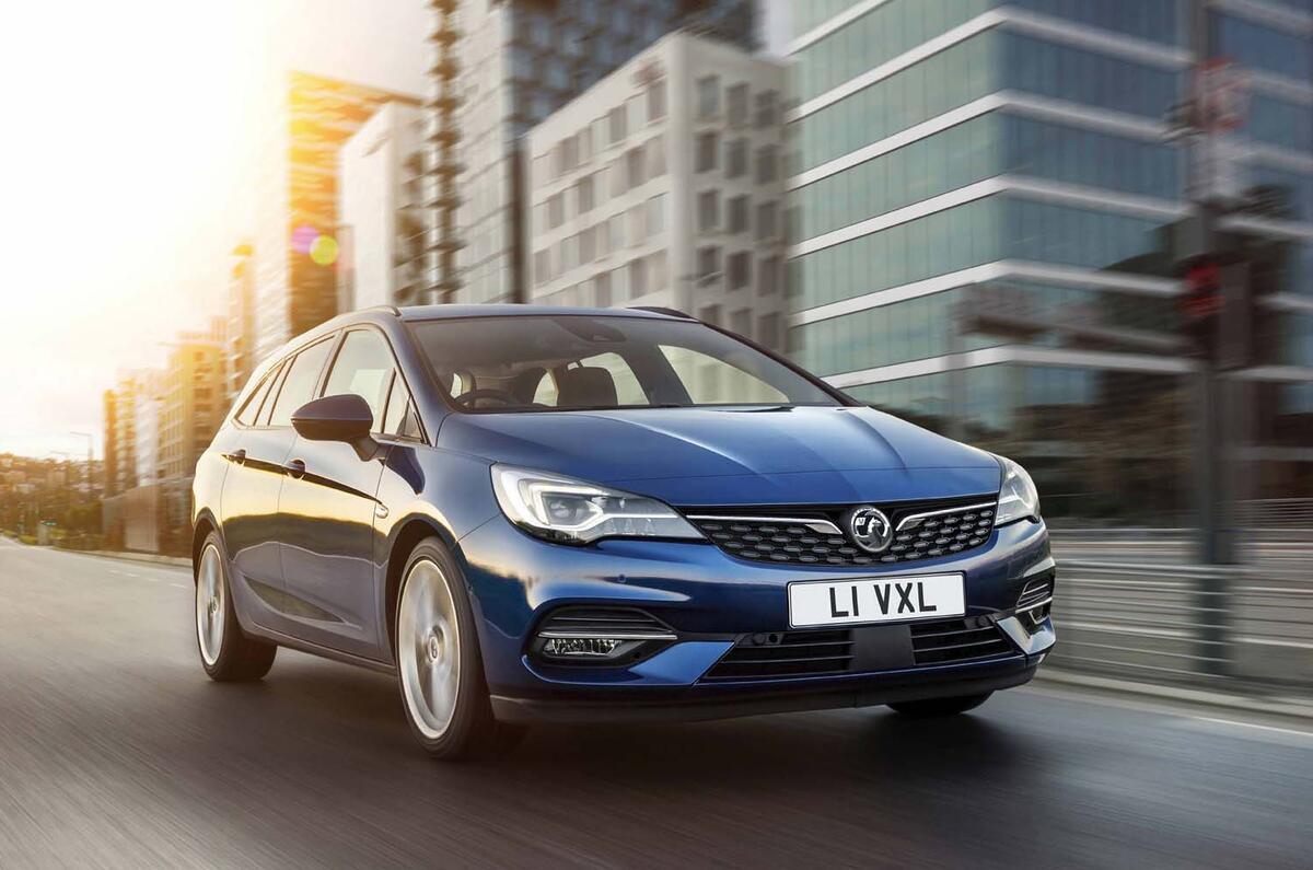 2020 Vauxhall Astra - front