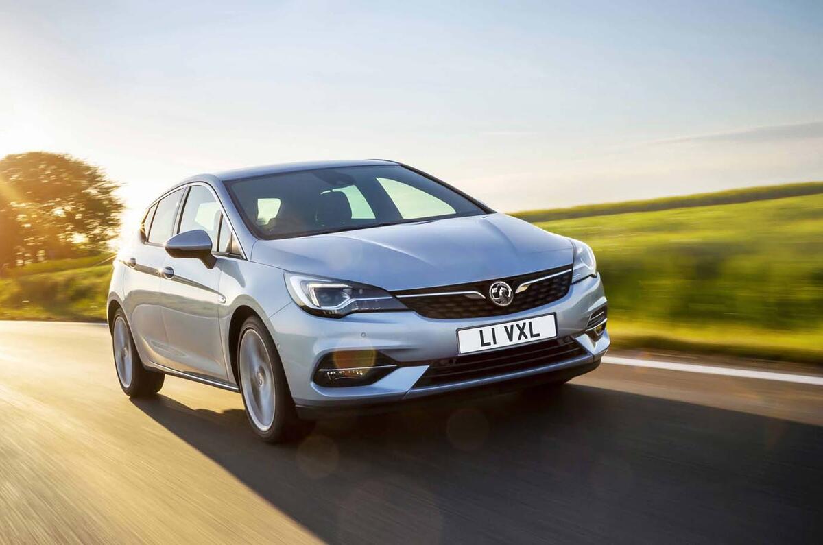 2020 Vauxhall Astra - front