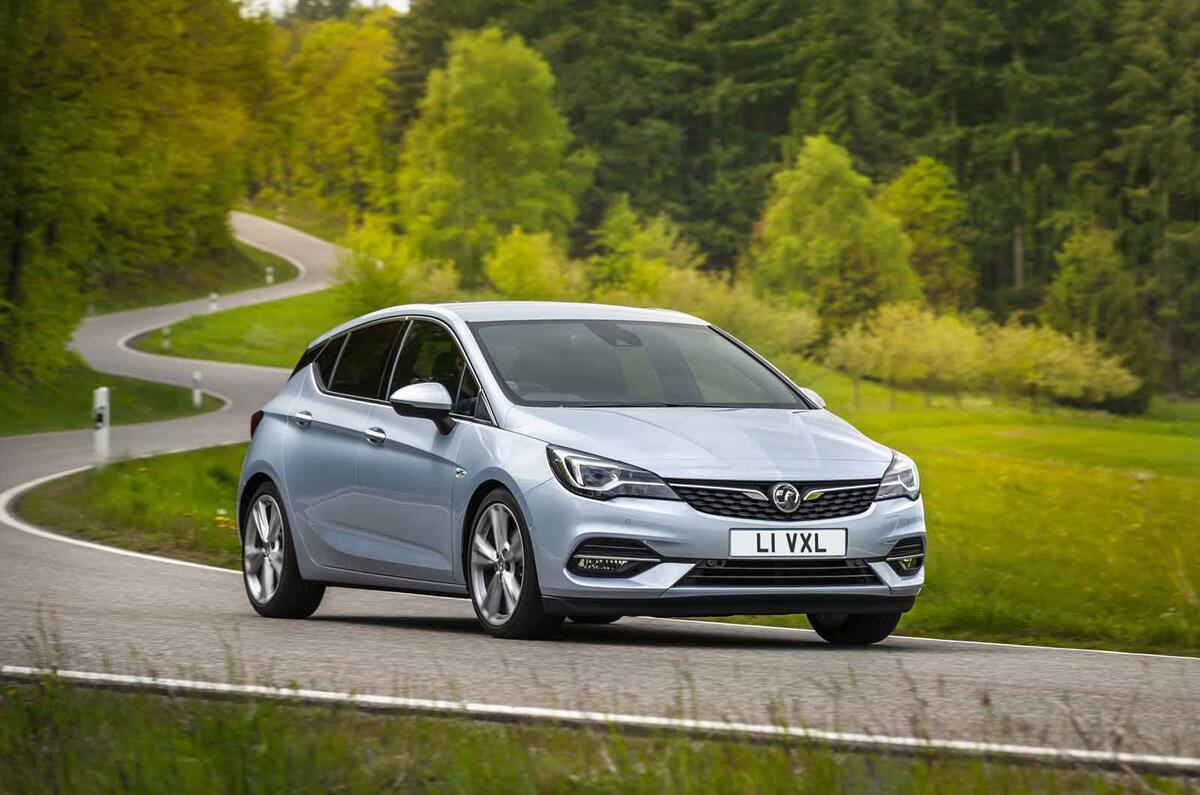 2020 Vauxhall Astra - front
