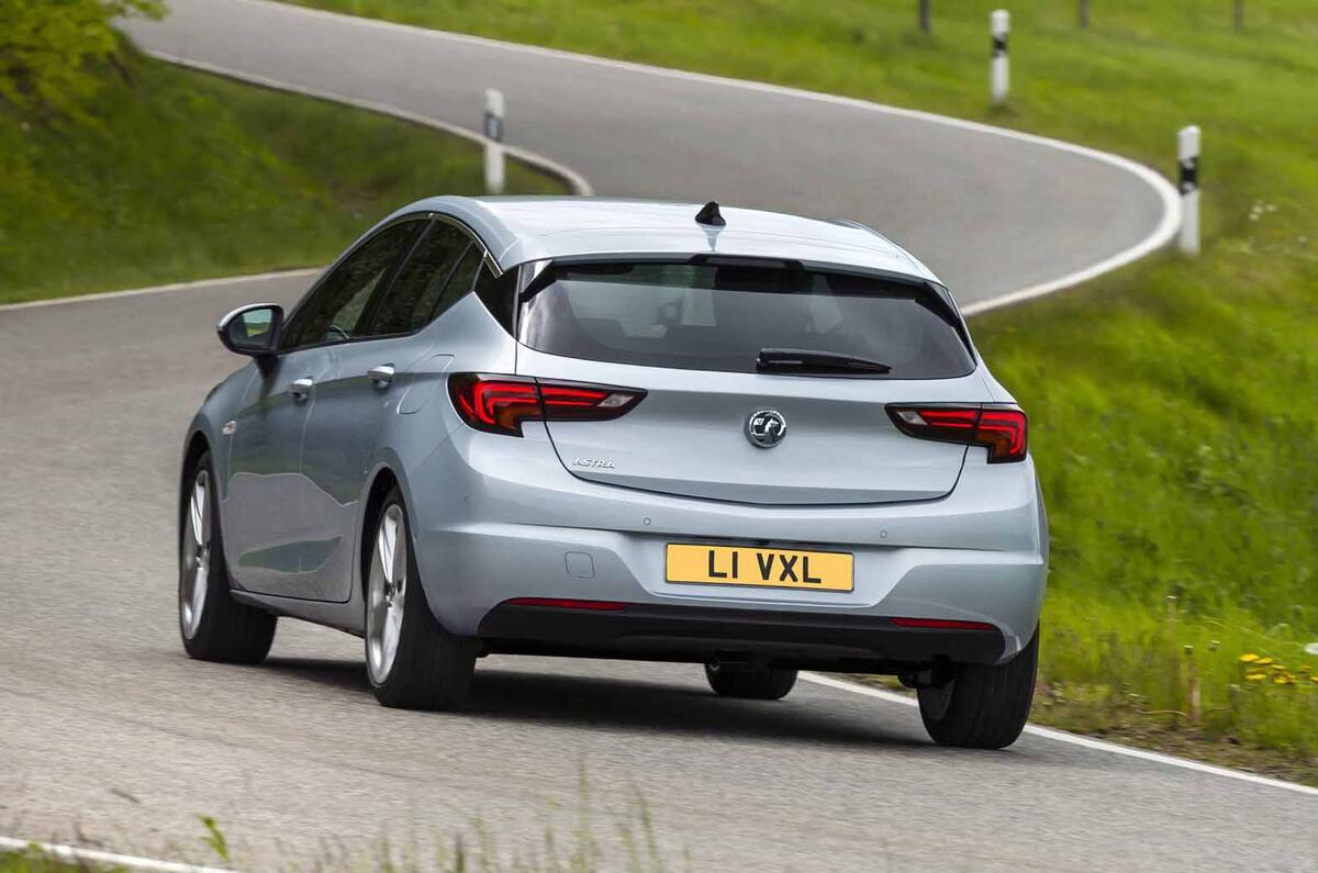 2020 Vauxhall Astra - rear