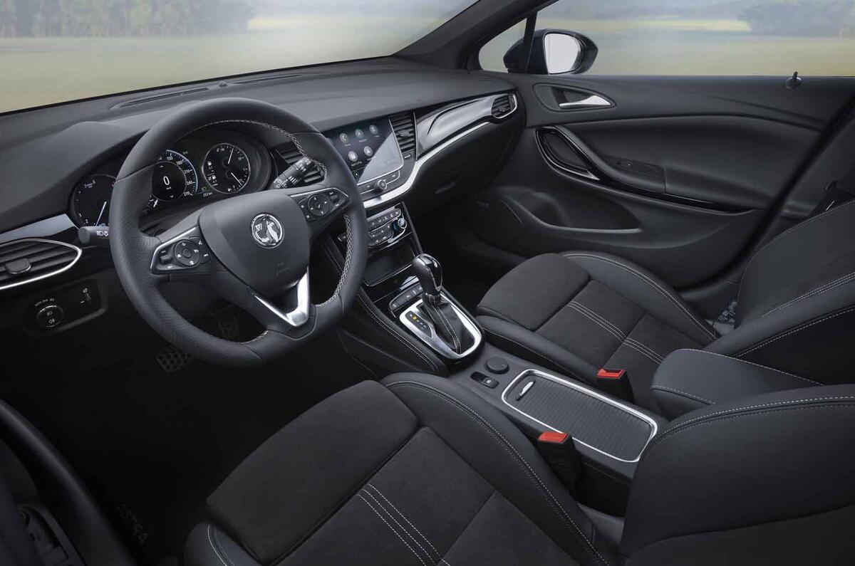 2020 Vauxhall Astra - interior