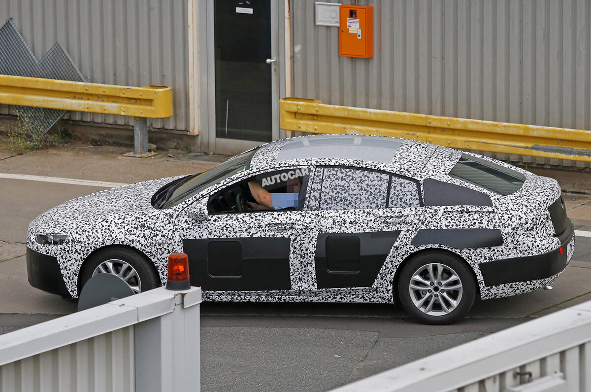 Vauxhall Insignia spy shots