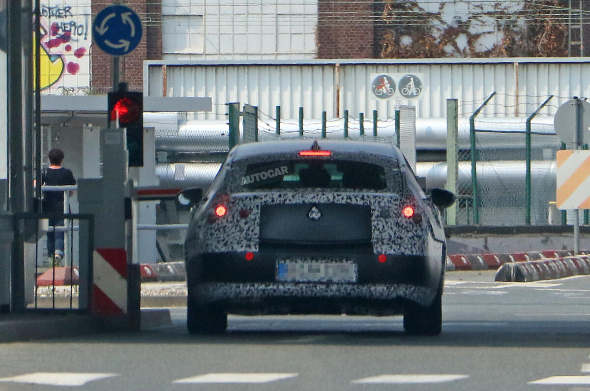 Vauxhall Insignia spy shots