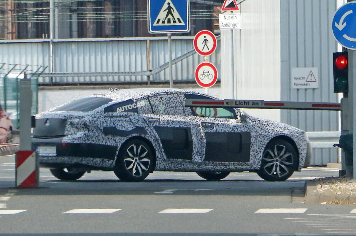 Vauxhall Insignia spy shots