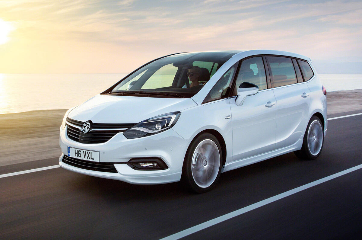 2016 Vauxhall Zafira Tourer
