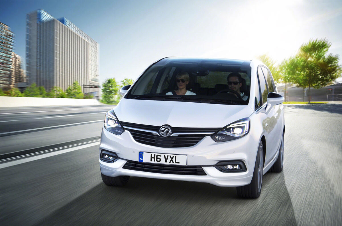 2016 Vauxhall Zafira Tourer