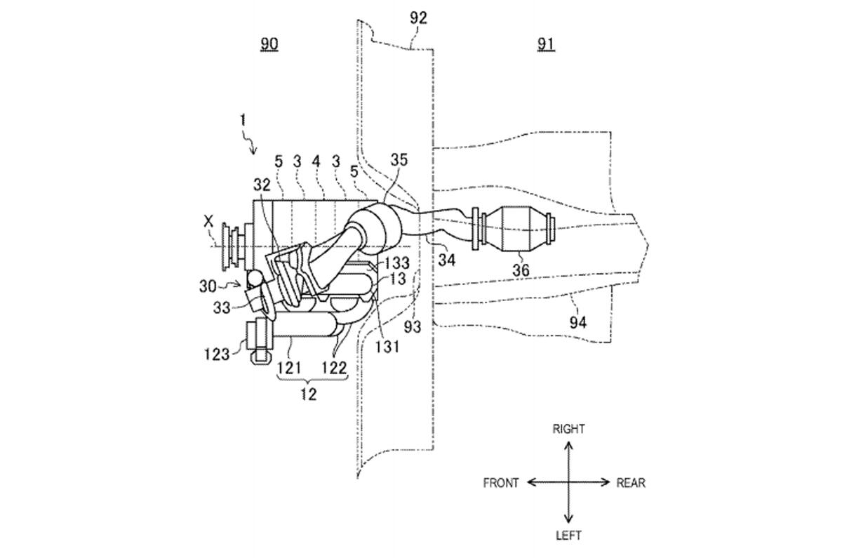 Mazda Wankel engine patent