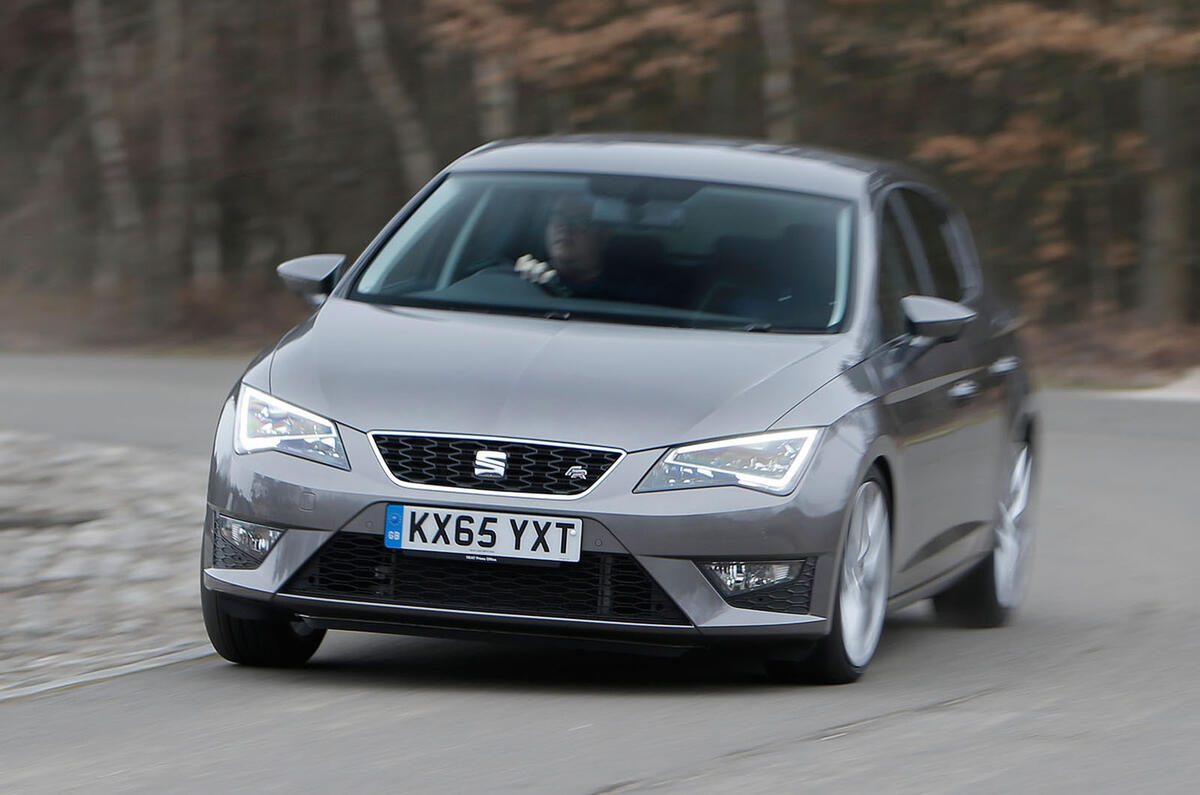 Seat Leon, Ford Focus, Vauxhall Astra versus Mazda 3