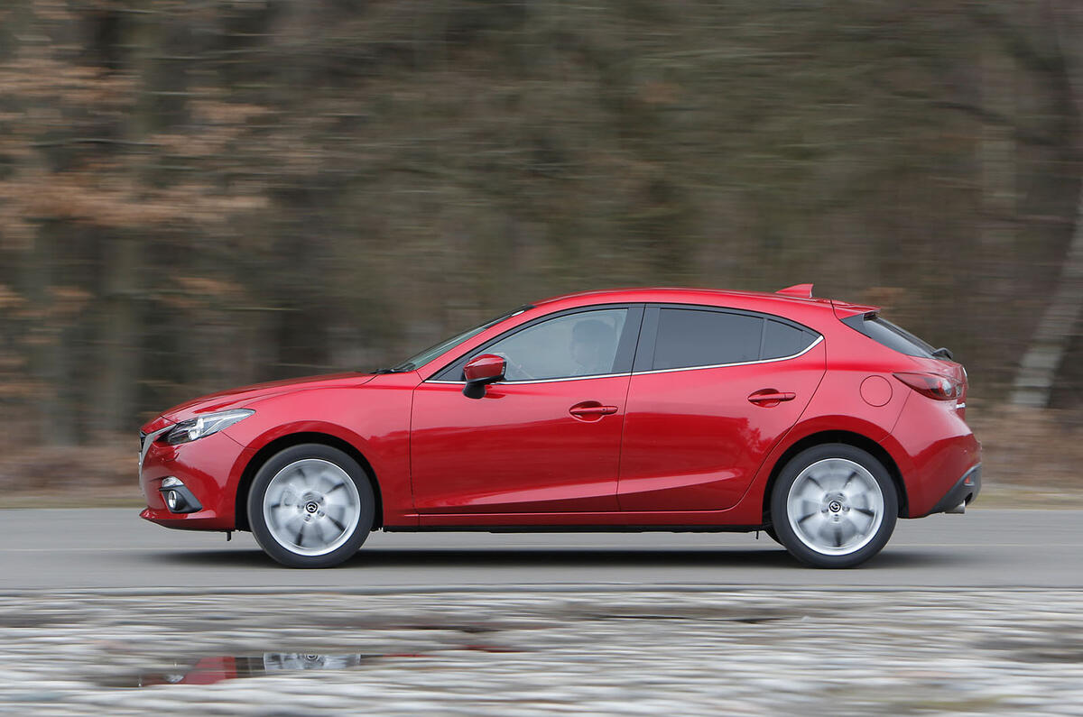 Seat Leon, Ford Focus, Vauxhall Astra versus Mazda 3