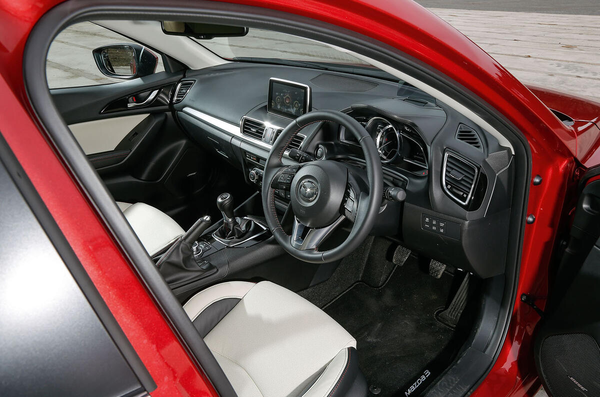 Seat Leon, Ford Focus, Vauxhall Astra versus Mazda 3