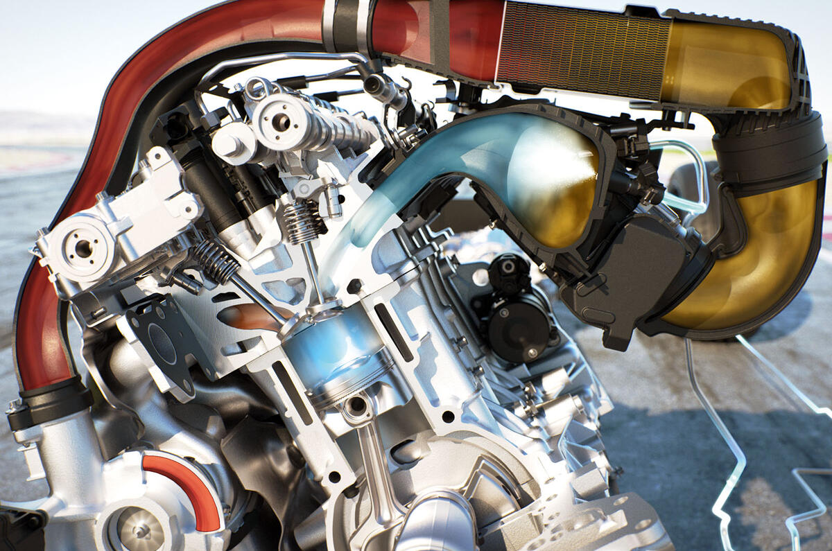 Water injection cutaway