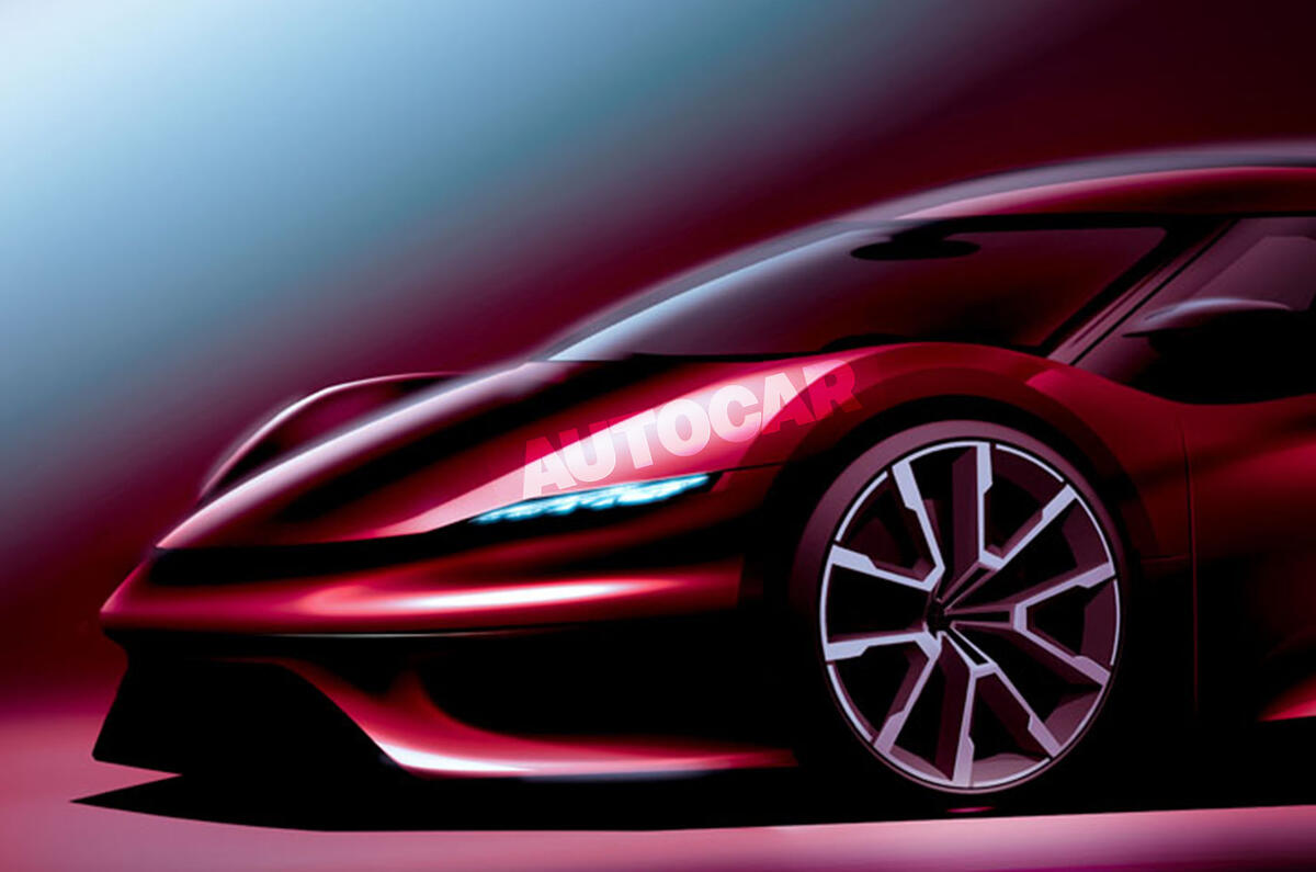 Dream car render front Dream car render front