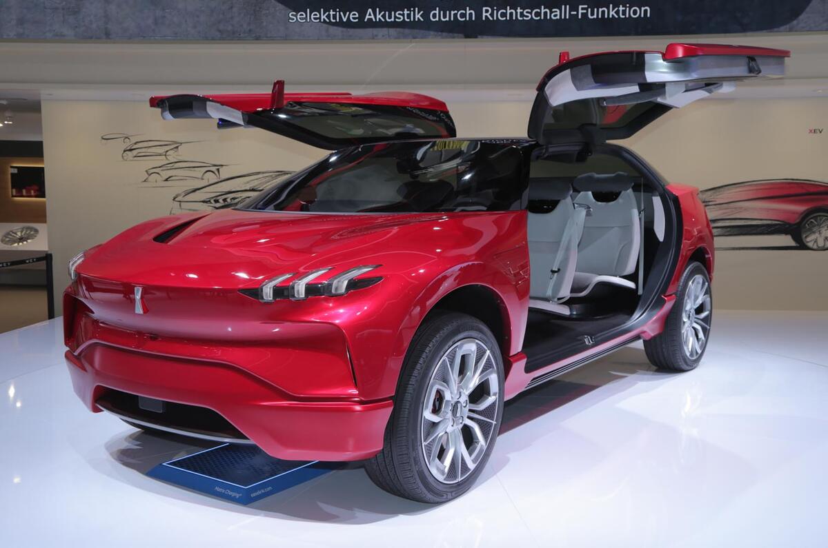 The Wey XEV is a plug-in hybrid SUV concept