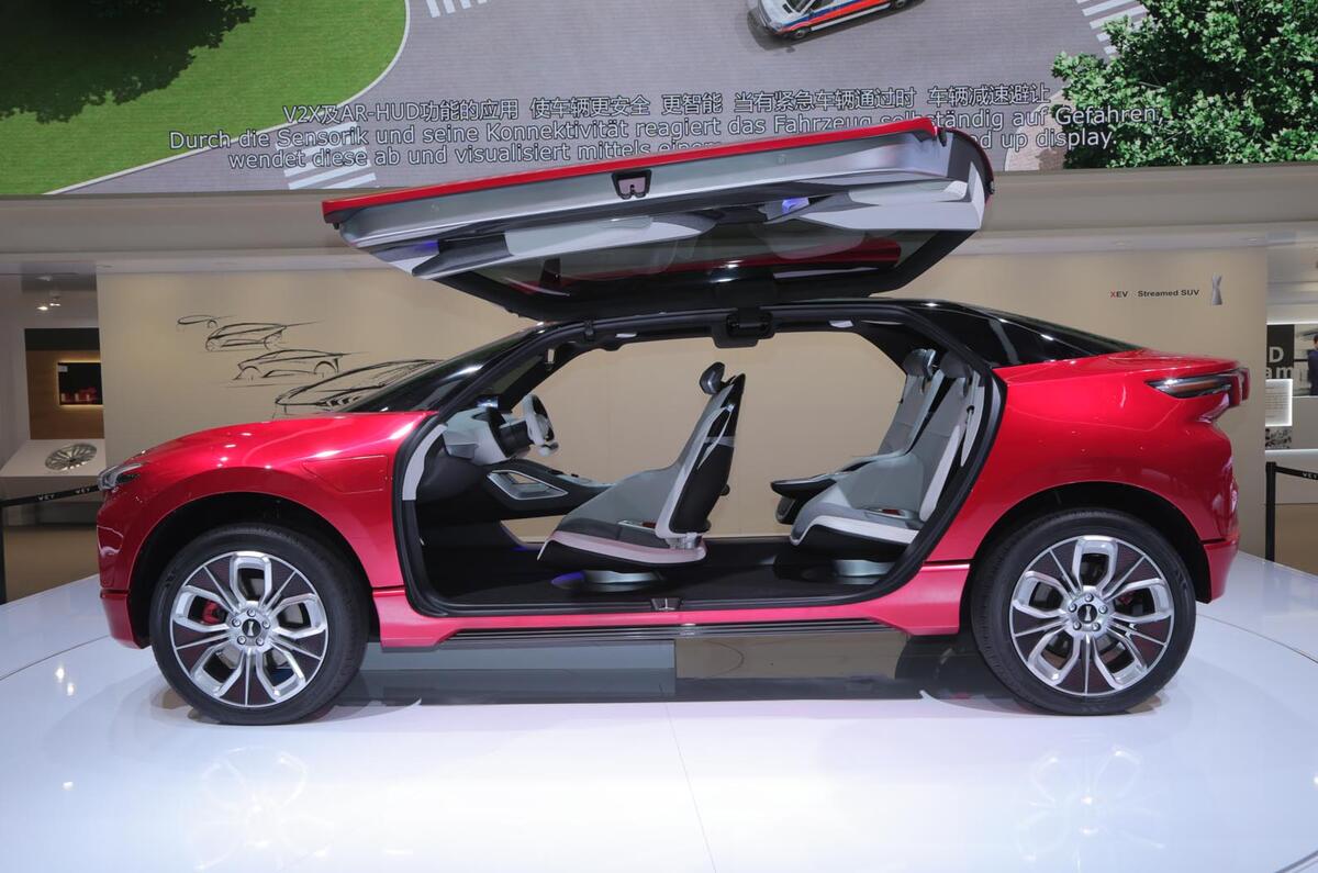 The Wey XEV is a plug-in hybrid SUV concept