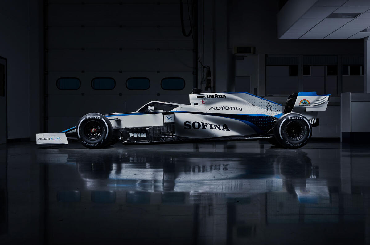 2020 Williams F1 livery official images - at HQ profile 2020 Williams F1 livery official images - at HQ profile