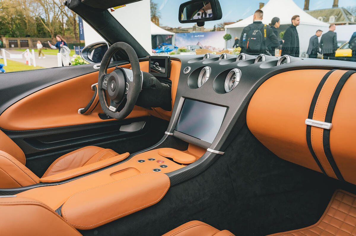 Wiesmann Project Thunderball interior