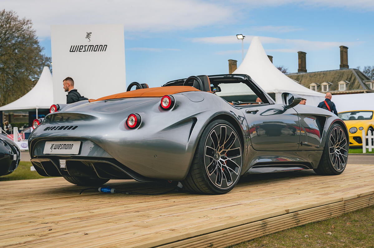 Wiesmann Project Thunderball rear three quarter