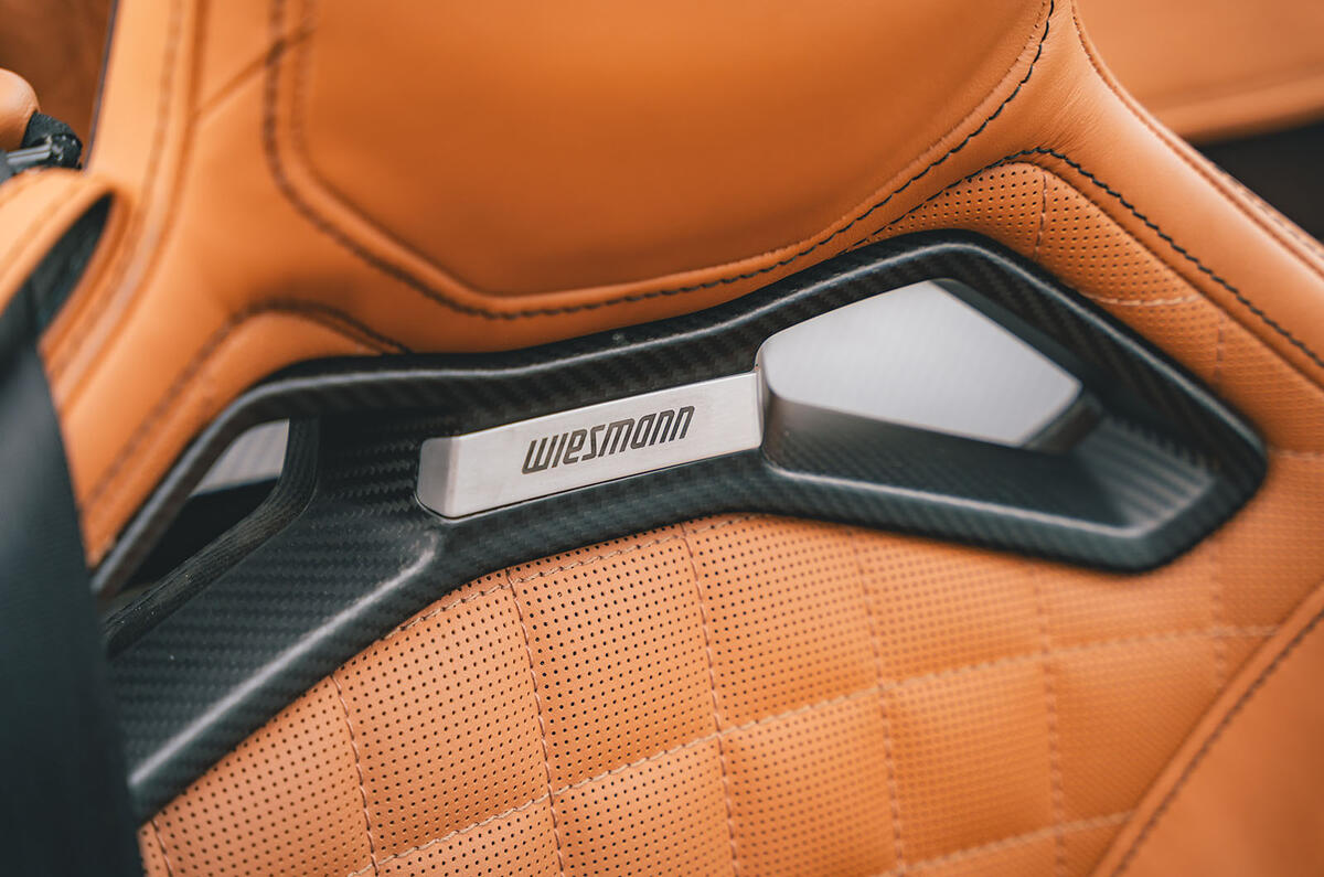 Wiesmann Project Thunderball seats