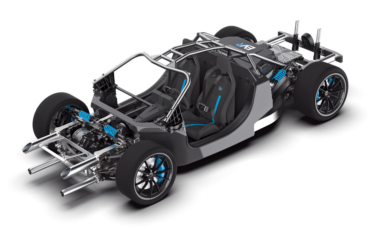 Williams Advanced Engineering EVR platform Williams Advanced Engineering EVR platform