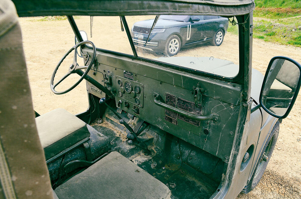 Willys Jeep interior Willys Jeep interior