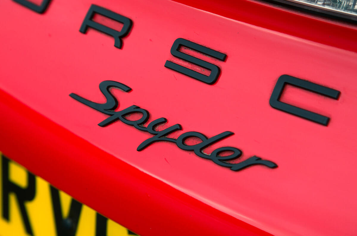 Porsche Boxster Spyder