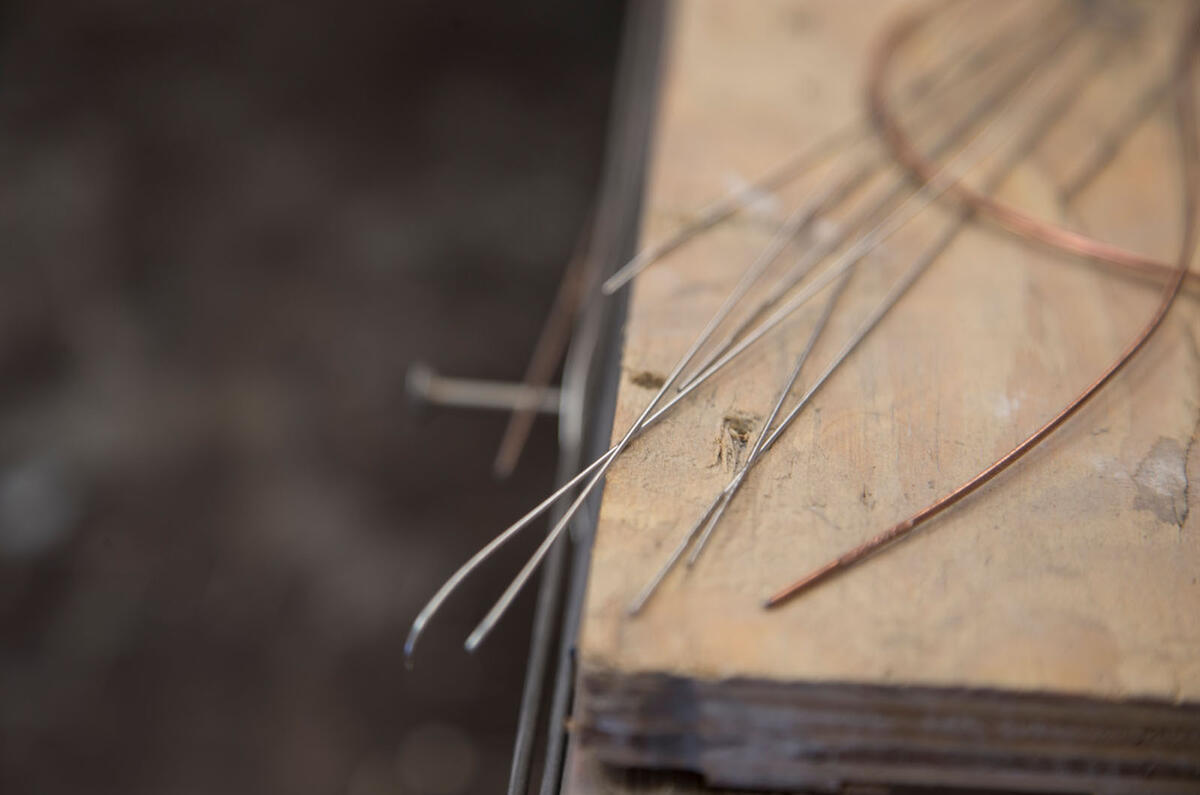 Benedict Radcliffe's wireframe sculptures - how they're made