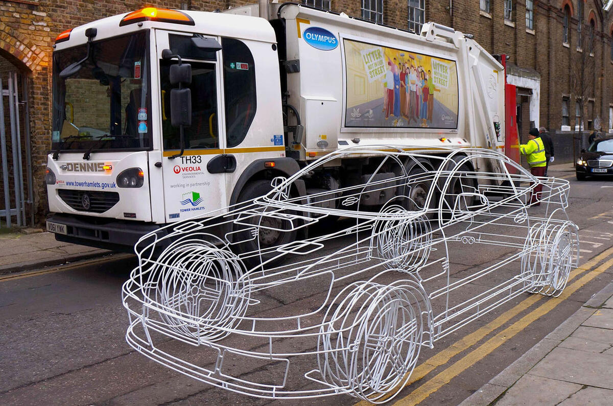 Benedict Radcliffe's wireframe sculptures - how they're made