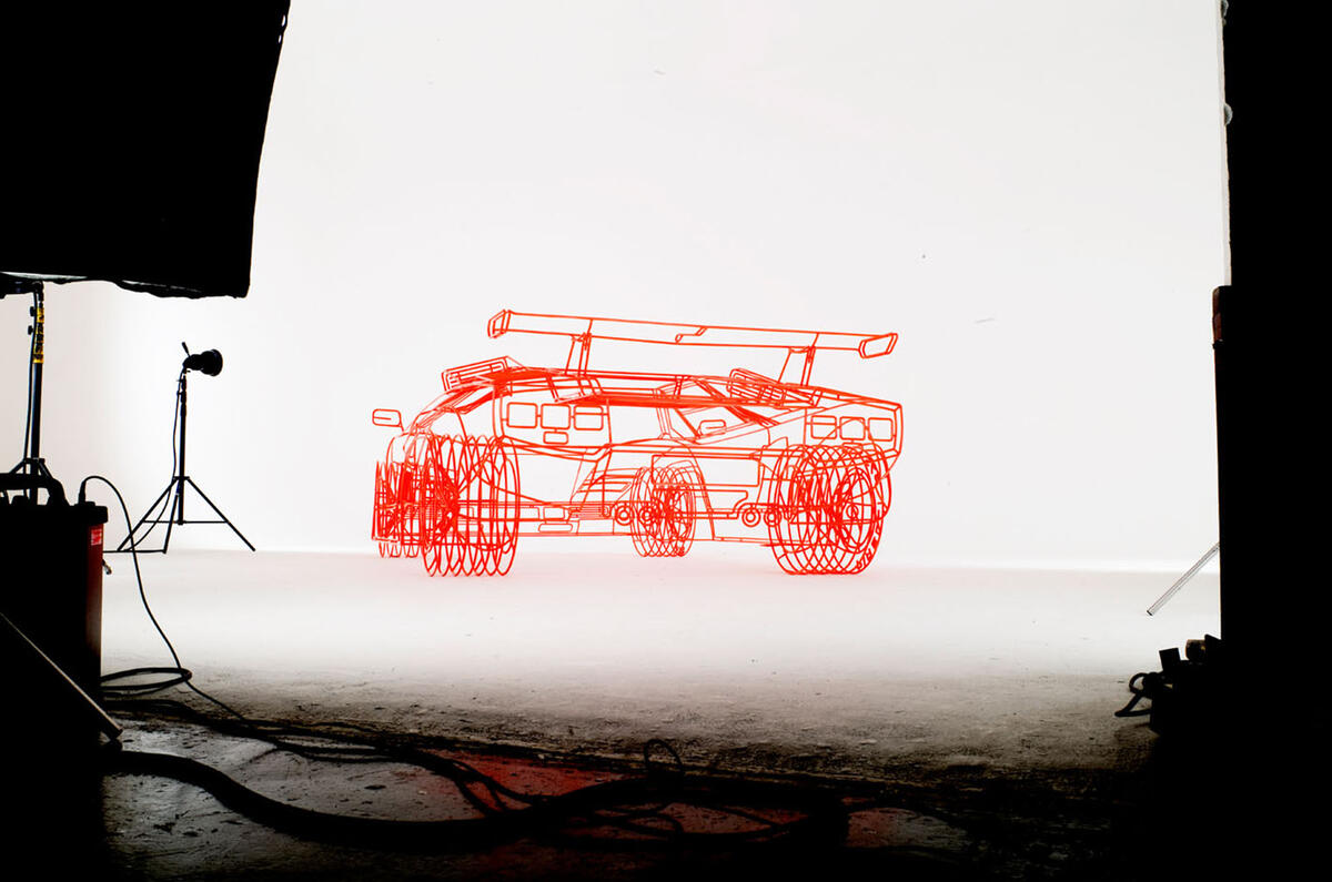 Benedict Radcliffe's wireframe sculptures - how they're made