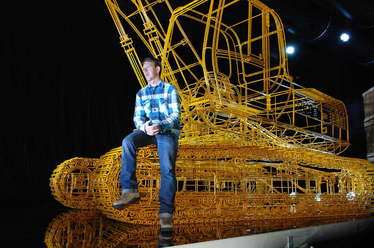 Benedict Radcliffe's wireframe sculptures - how they're made