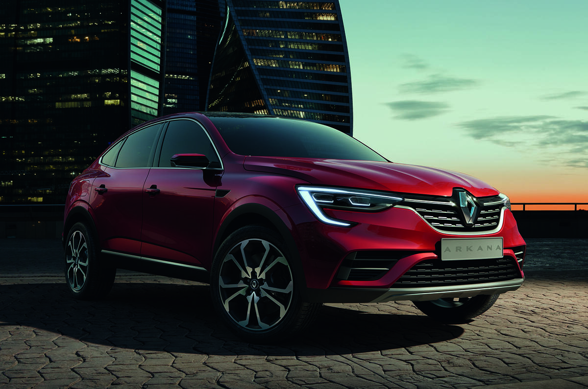 Renault launches Arkana coupe crossover at Moscow motor show