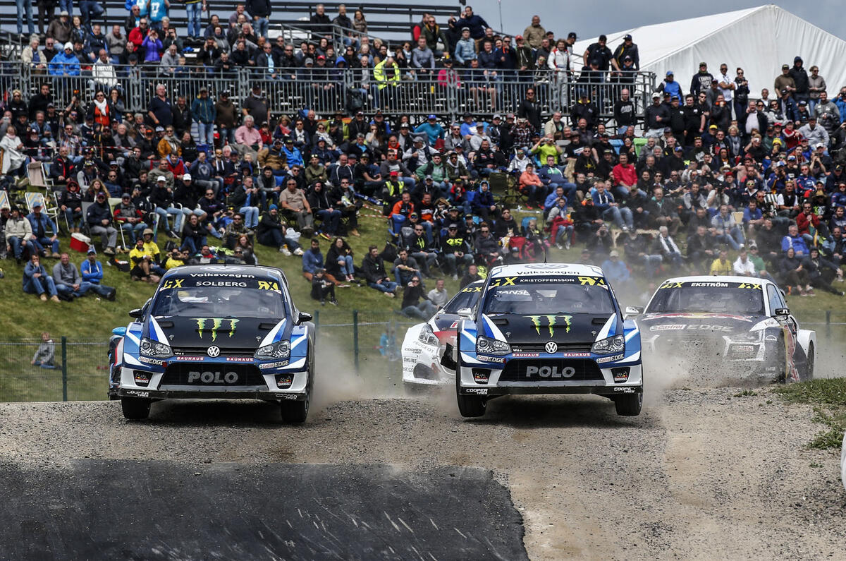 Kristoffersson took first WorldRX win for PSRX VW Polo