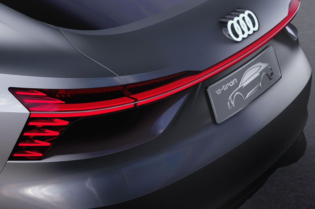 Futuristic Audi e-tron concept previewed in new sketches