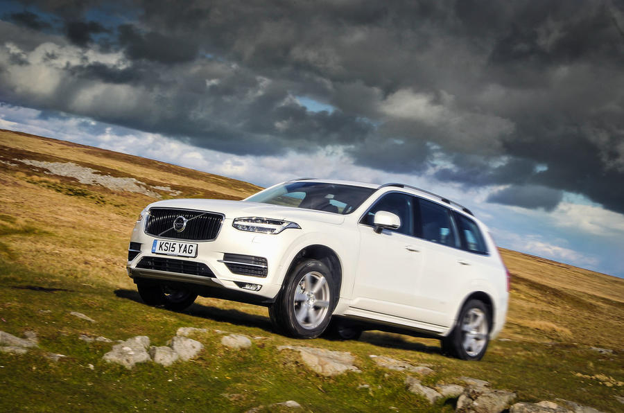 Volvo XC90 versus BMW X5 and Land Rover Discovery